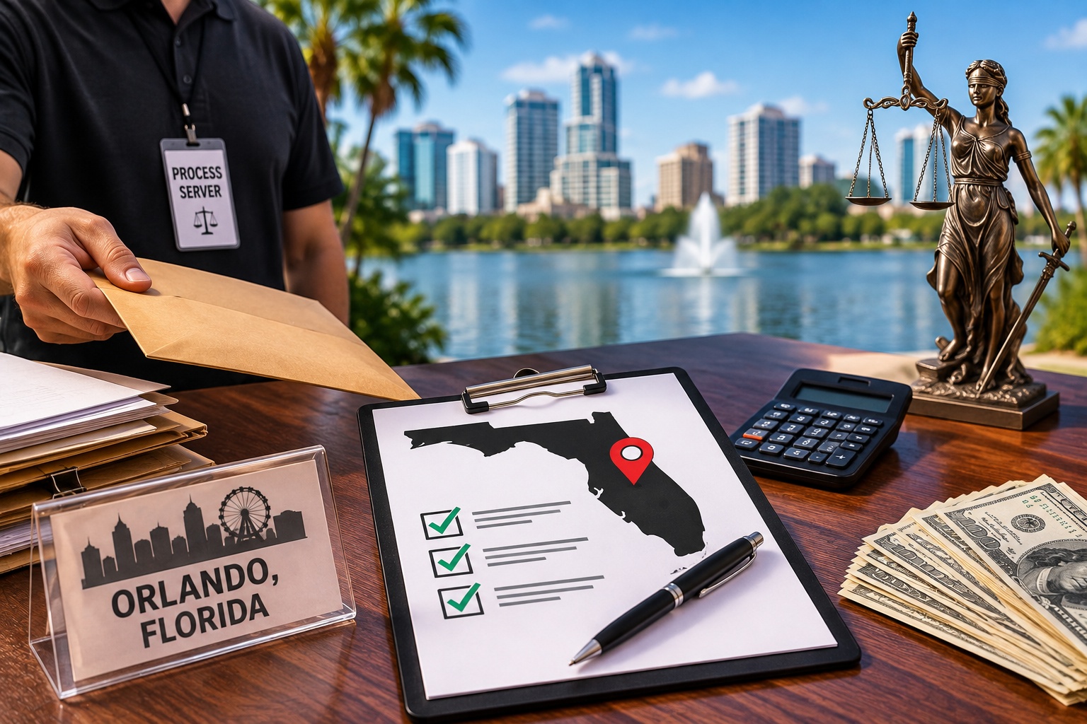 What Does It Cost to Hire a Process Server in Orlando, Florida?